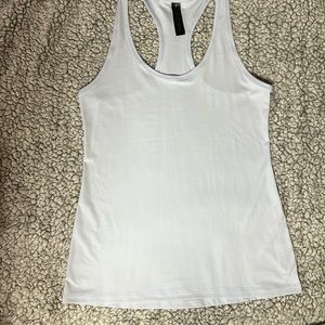 Light blue yogalicious tank top